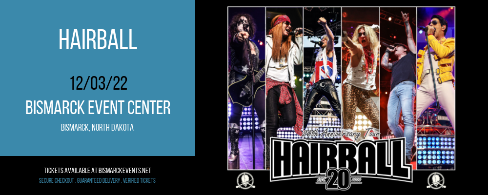 Hairball at Bismarck Event Center tickets Hairball at Bismarck Event Center