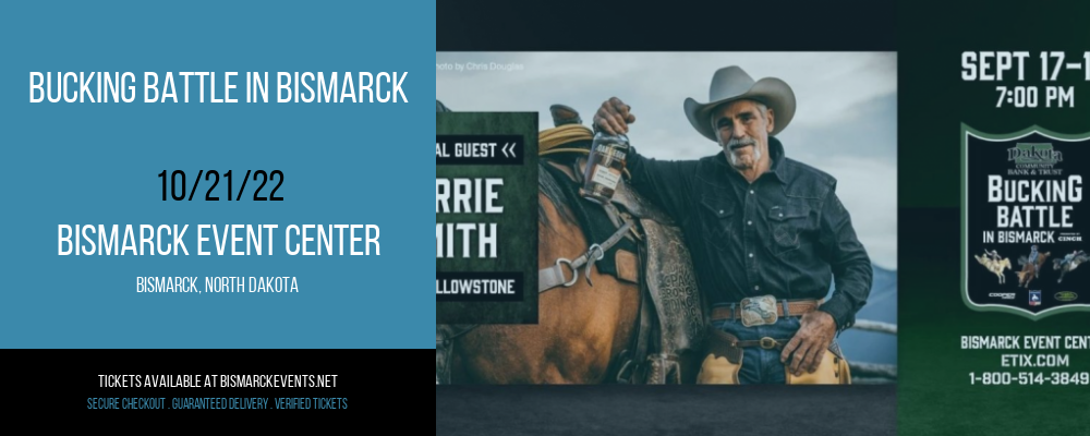 Bucking Battle in Bismarck at Bismarck Event Center tickets Bucking Battle in Bismarck at Bismarck Event Center