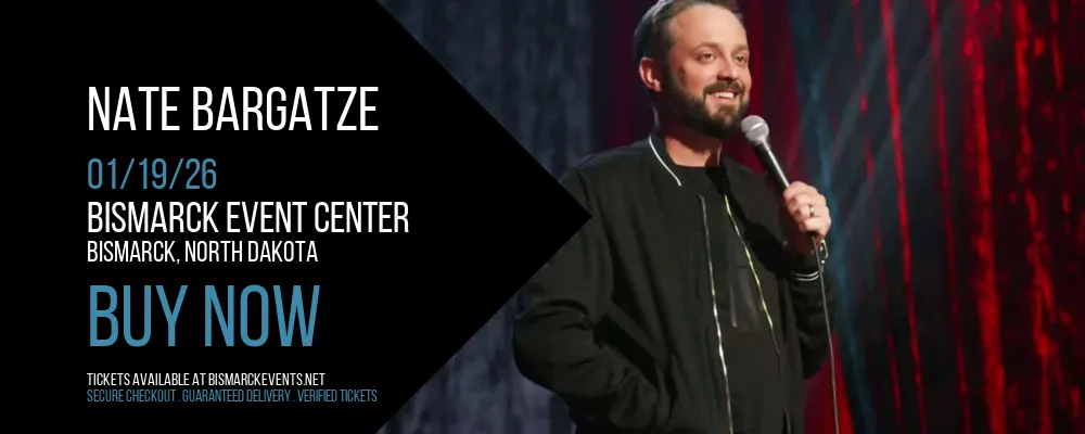 Nate Bargatze at Bismarck Event Center
